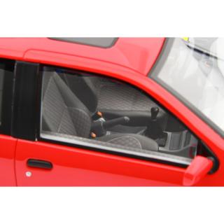Fiat Punto GT 1400 2° serie 1996 Rosso Laudoracing 1:18 Resinemodell (Türen, Motorhaube... nicht zu öffnen!)